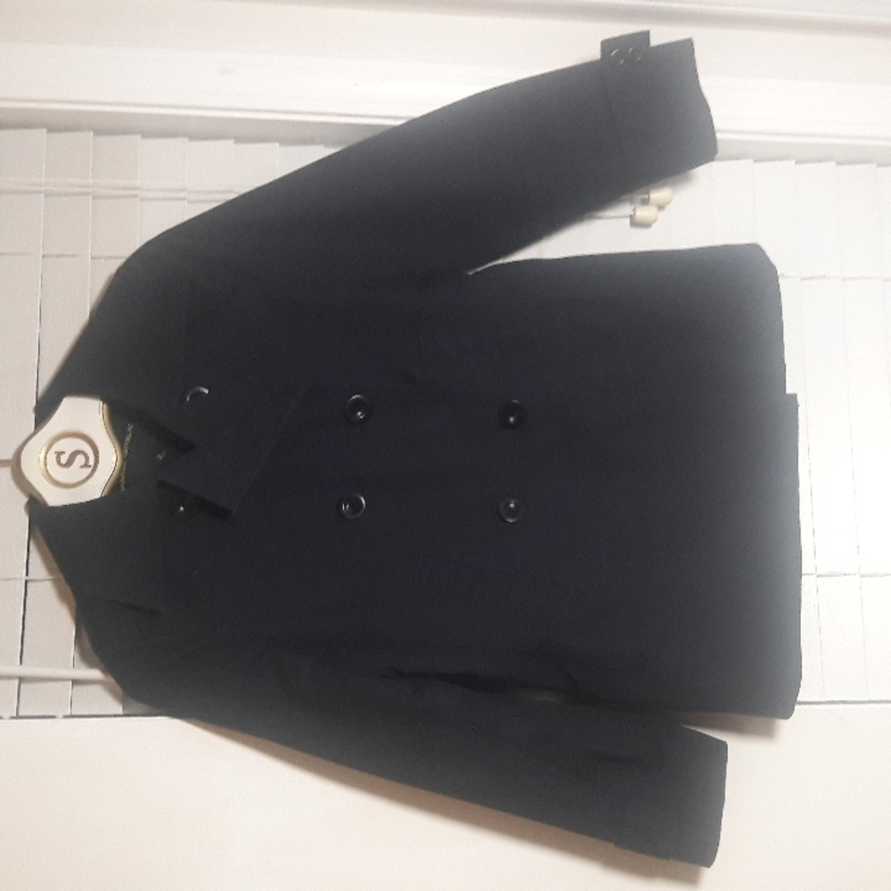Banana Republic Peacoat style rain jacket